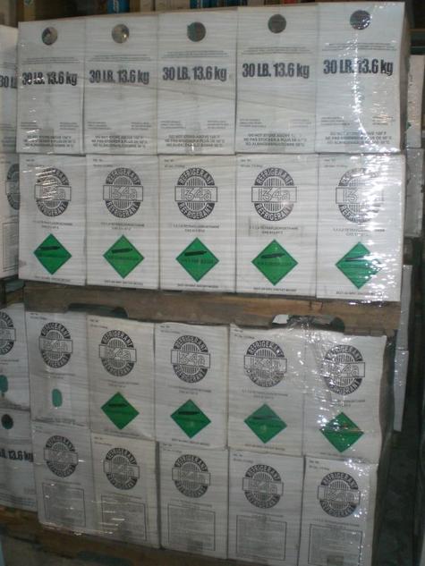 R134A 40 x 30lb Cylinders Automotive Refrigerant  FREE FREIGHT!