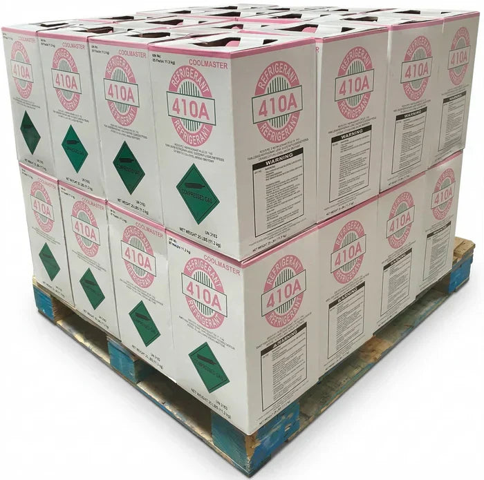 R410A 25lbs Refrigerant  100% Virgin New Factory Sealed Cylinder