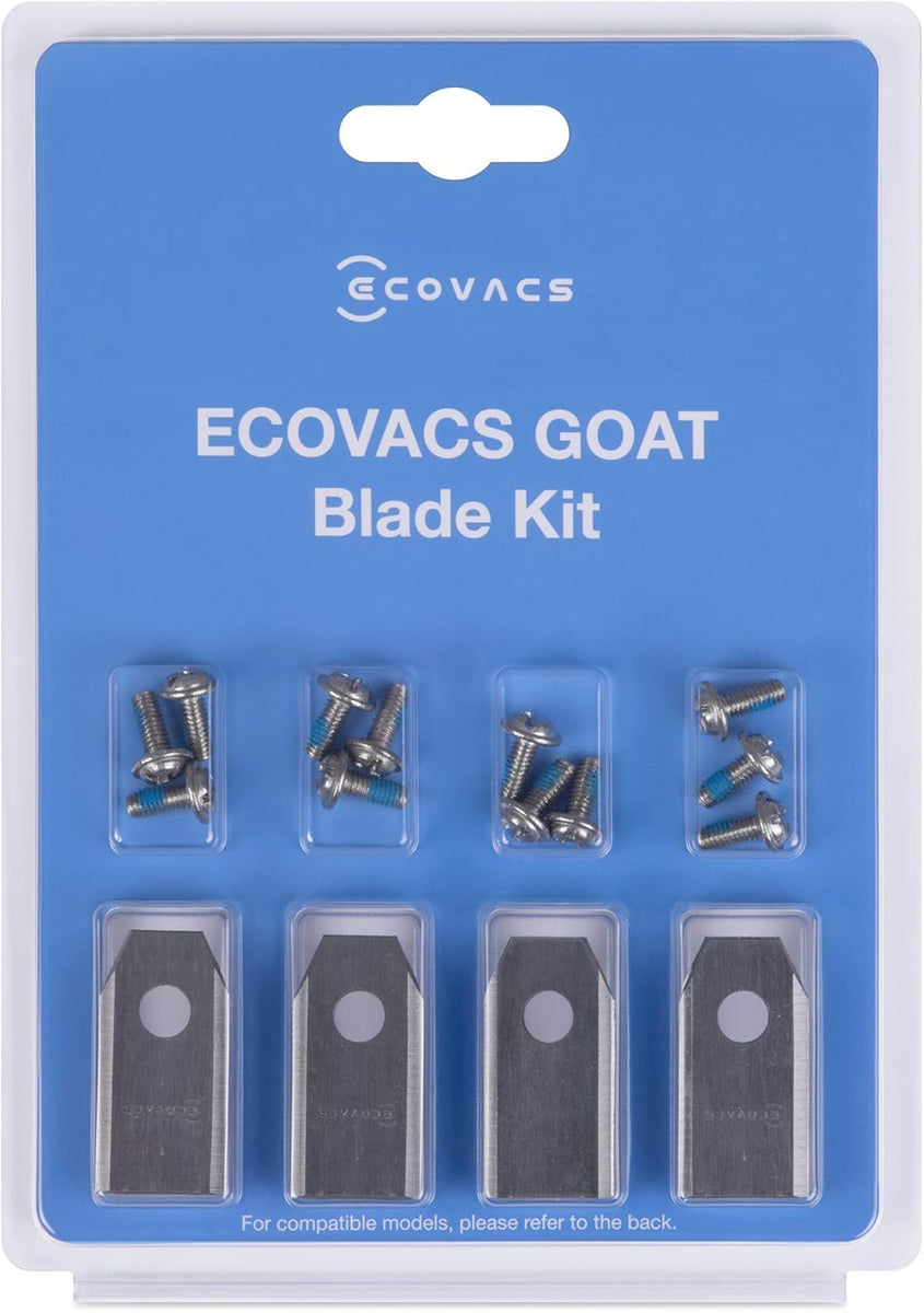 ECOVACS Goat O1000 RTK Robot Lawn Mower, Perimeter Wire Free Vision Robotic Lawnmower for 1/4 Acres Lawn, Automated Mapping, APP Control, 3D Obstacle Avoidance, Zero-Edge Cutting