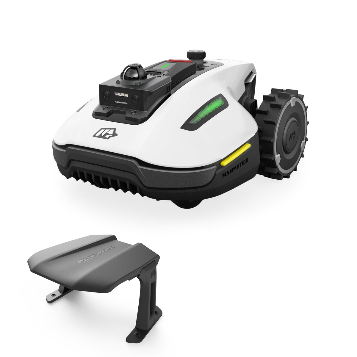 Mammotion YUKA mini 700H Robot Lawn Mower for 0.17 Acre, Max.0.35 Acre, No Wire, No RTK Installation, Free NetRTK+AI Vision Positioning, 45% Slope, Cutting Height 2''~3.5'', 15 Mowing Zones