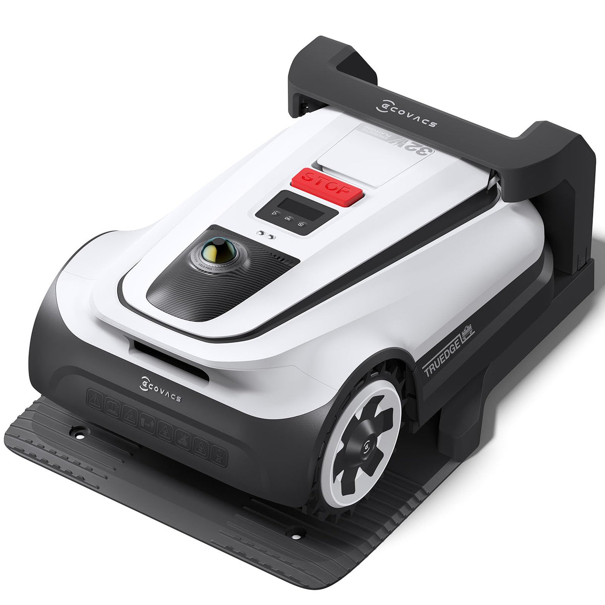 ECOVACS Goat O1000 RTK Robot Lawn Mower, Perimeter Wire Free Vision Robotic Lawnmower for 1/4 Acres Lawn, Automated Mapping, APP Control, 3D Obstacle Avoidance, Zero-Edge Cutting