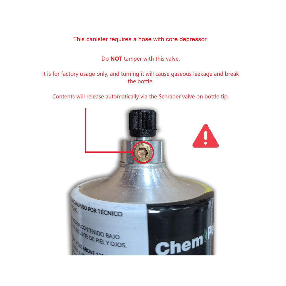 R-410A Refrigerant with Leak-Stop and UV-Dye, 28.2 oz.