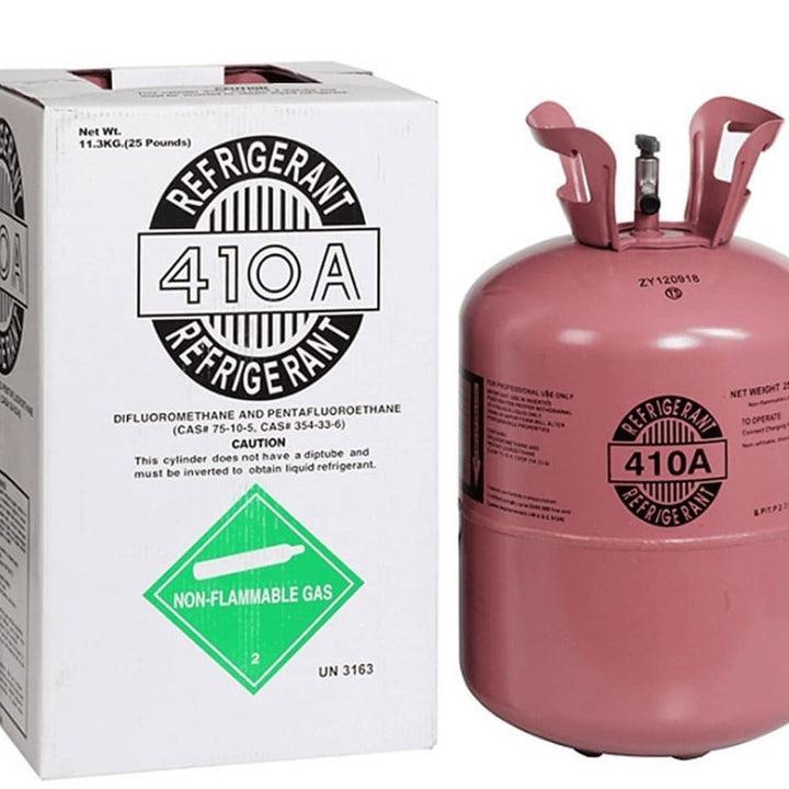 25lb R-410A Refrigerant, Virgin Sealed, HVAC Use – Made in USA