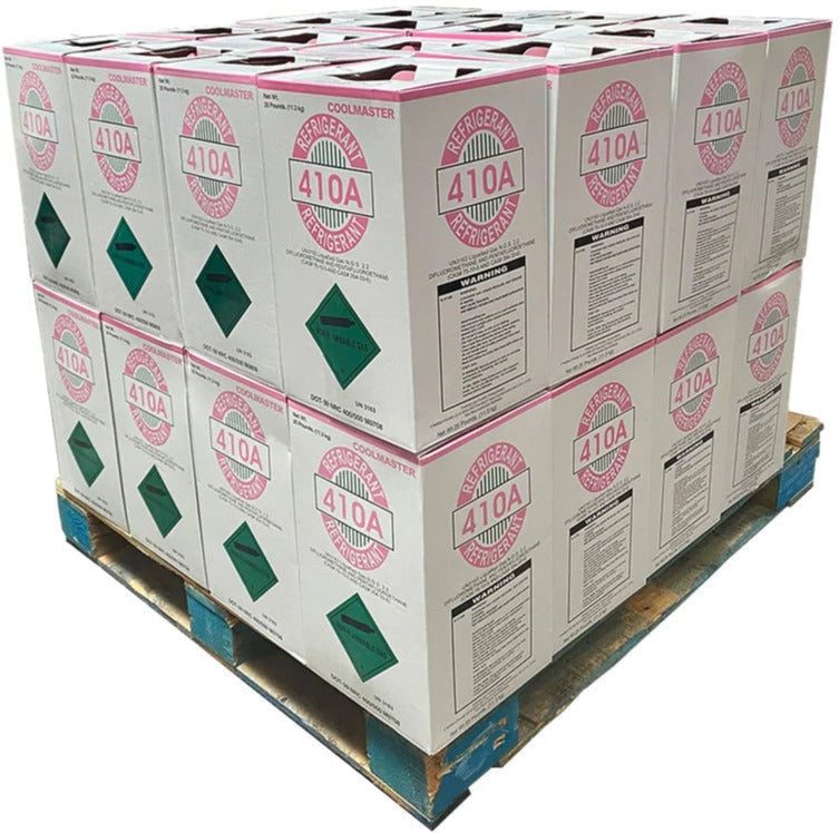 Full Pallet – 40 × 25lb R-410A Refrigerant – Made in USA