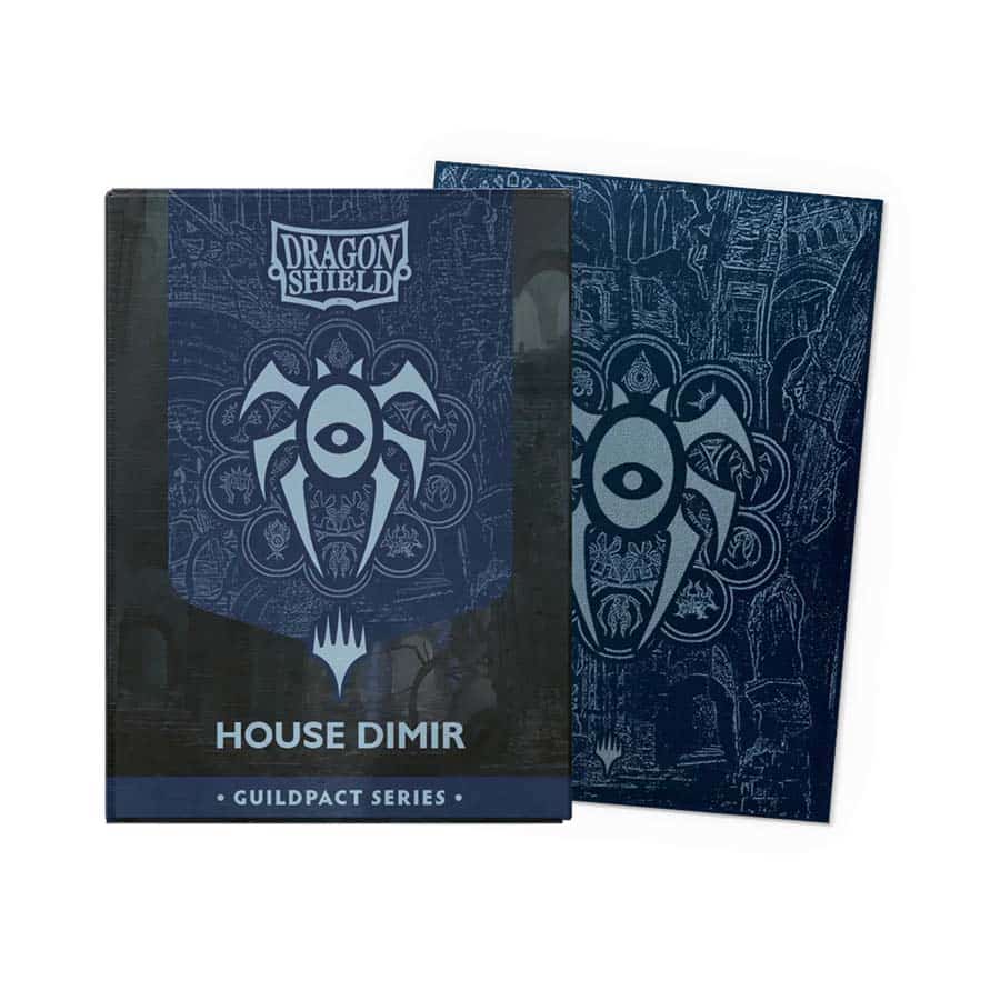 Dragon Shield: Dual Matte Art Sleeves - Magic: The Gathering Guildpact Series - House Dimir - Standard Size (100)