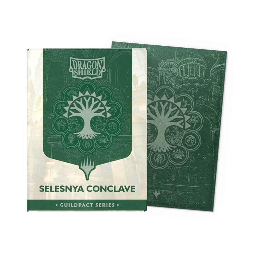 Dragon Shield: Dual Matte Art Sleeves - Magic: The Gathering Guildpact Series - Selesnya Conclave - Standard Size (100)