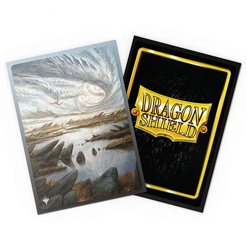 Dragon Shield: Dual Matte Art Sleeves - Magic: The Gathering Landfall Series - Marsh Flats - Standard Size (100)