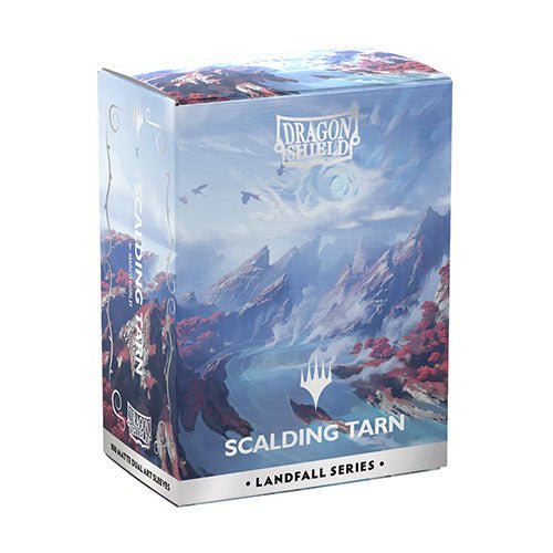 Dragon Shield: Dual Matte Art Sleeves - Magic: The Gathering Landfall Series - Scalding Tarn - Standard Size (100)