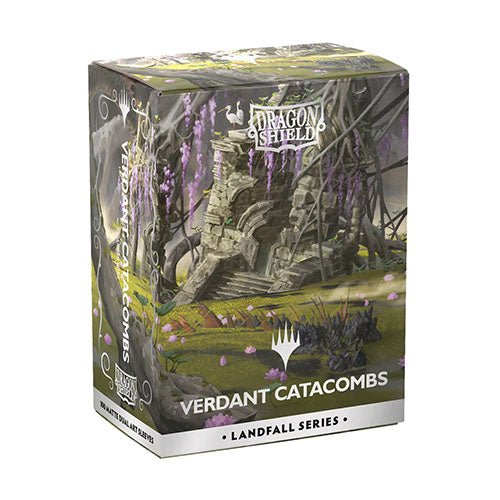 Dragon Shield: Dual Matte Art Sleeves - Magic: The Gathering Landfall Series - Verdant Catacomb - Standard Size (100)
