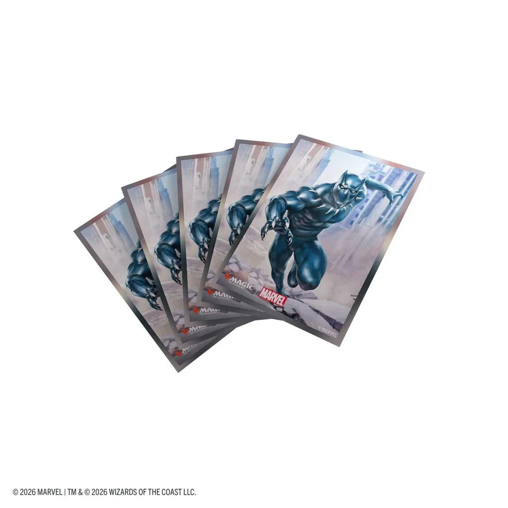 Gamegenic - Magic: The Gathering Marvel Super Heroes Premium Art Sleeves - Black Panther