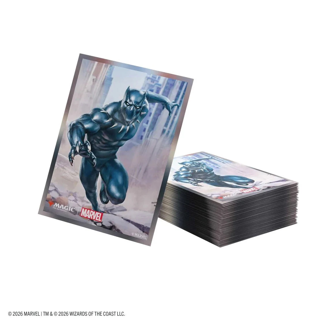 Gamegenic - Magic: The Gathering Marvel Super Heroes Premium Art Sleeves - Black Panther