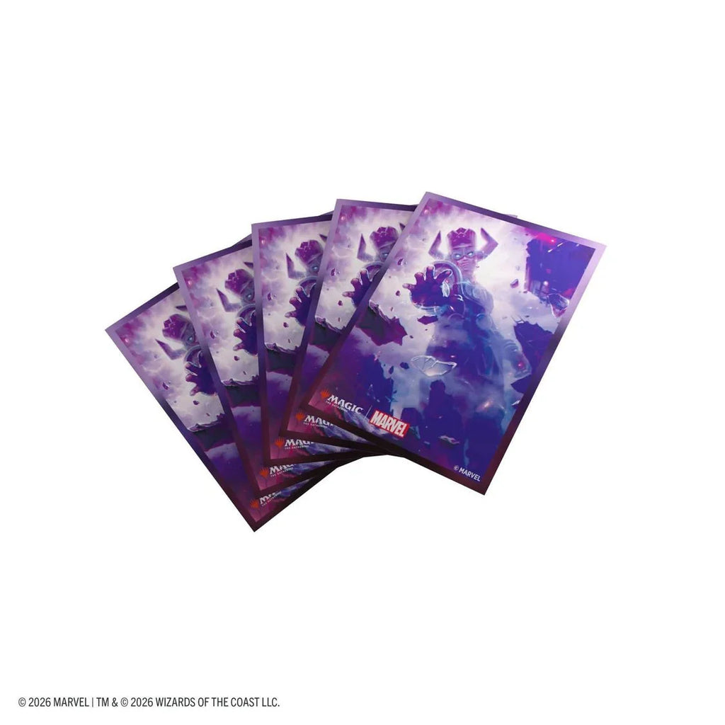 Gamegenic - Magic: The Gathering Marvel Super Heroes Premium Art Sleeves - Galactus Token