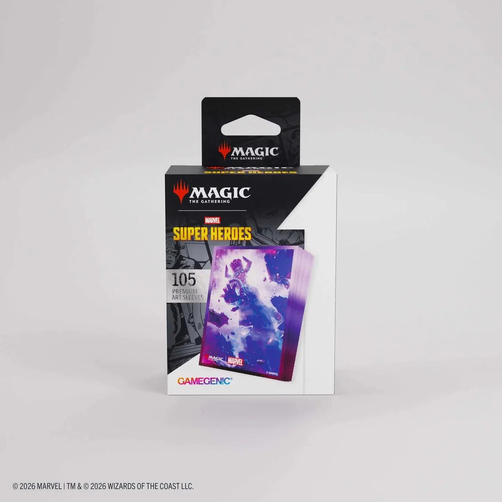 Gamegenic - Magic: The Gathering Marvel Super Heroes Premium Art Sleeves - Galactus Token