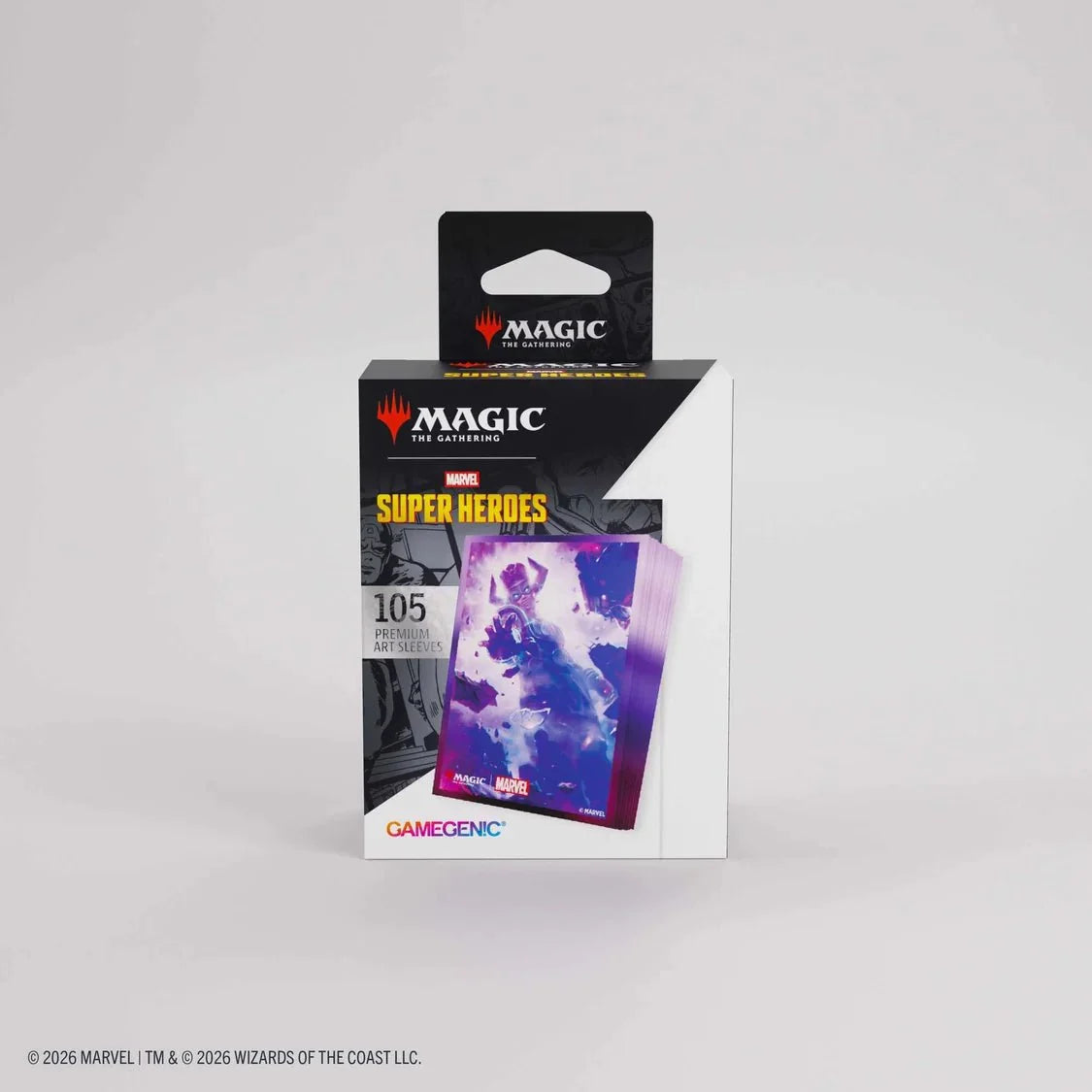 Gamegenic - Magic: The Gathering Marvel Super Heroes Premium Art Sleeves - Galactus Token