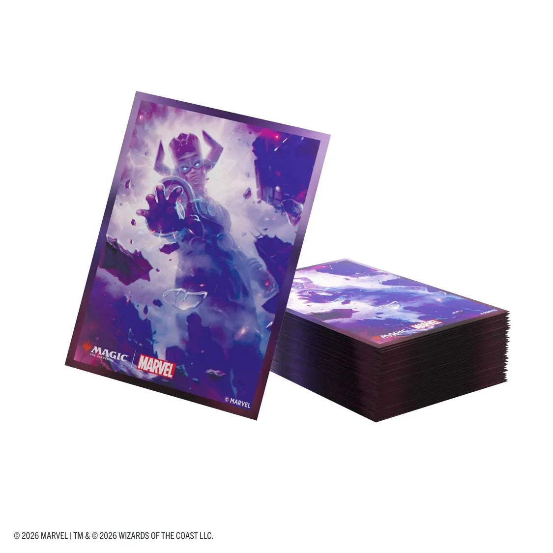 Gamegenic - Magic: The Gathering Marvel Super Heroes Premium Art Sleeves - Galactus Token