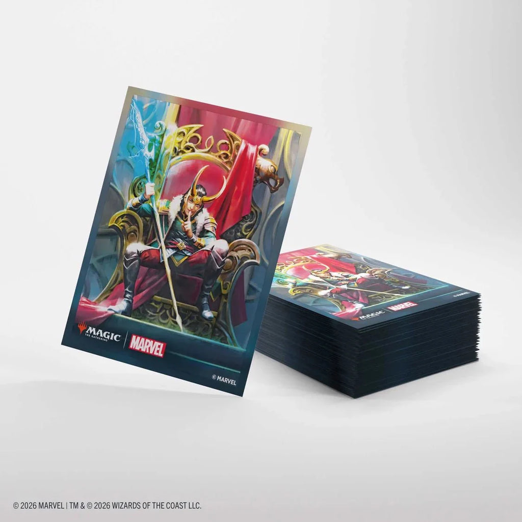 Gamegenic - Magic: The Gathering Marvel Super Heroes Premium Art Sleeves - Loki/Doctor Doom
