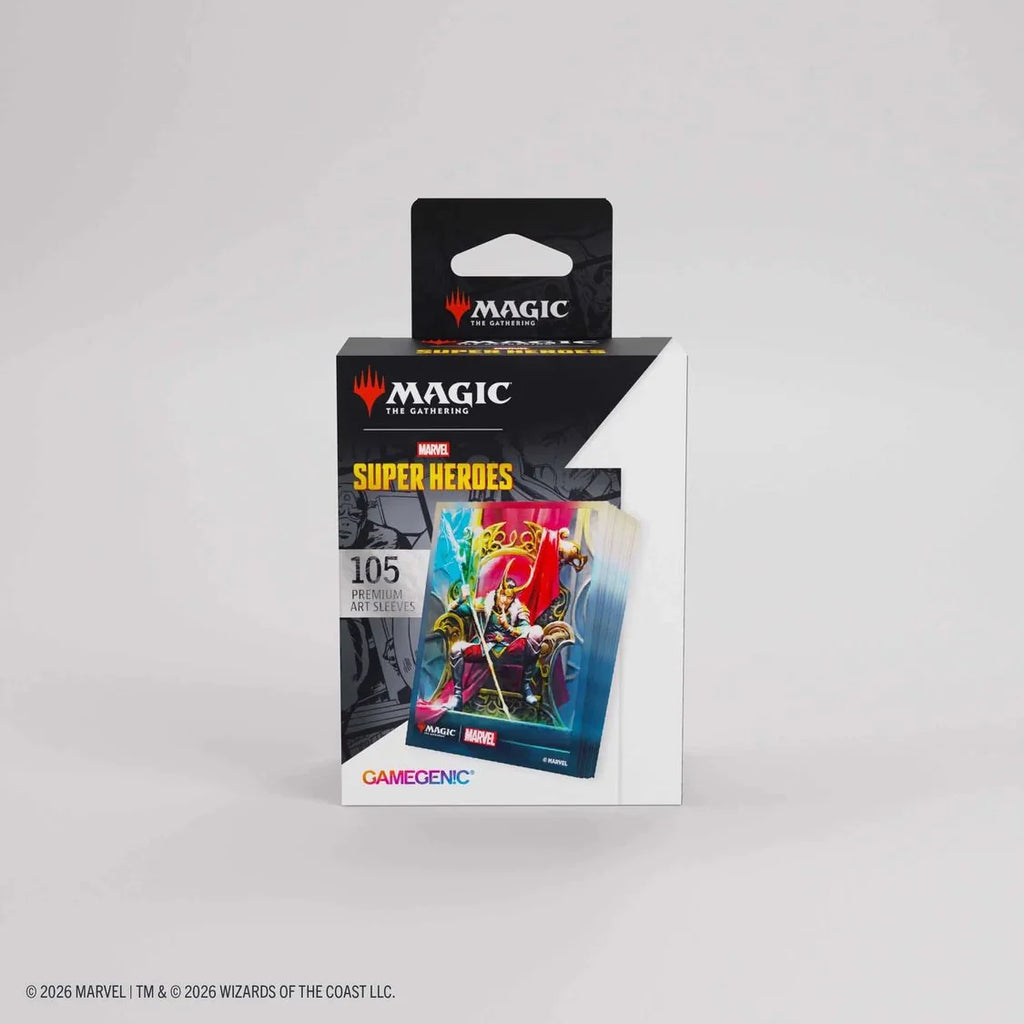 Gamegenic - Magic: The Gathering Marvel Super Heroes Premium Art Sleeves - Loki/Doctor Doom
