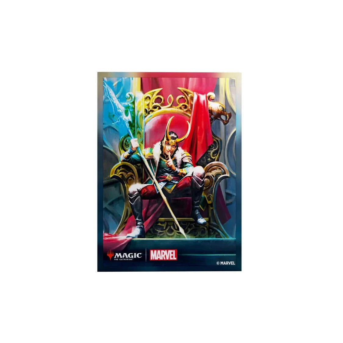 Gamegenic - Magic: The Gathering Marvel Super Heroes Premium Art Sleeves - Loki/Doctor Doom