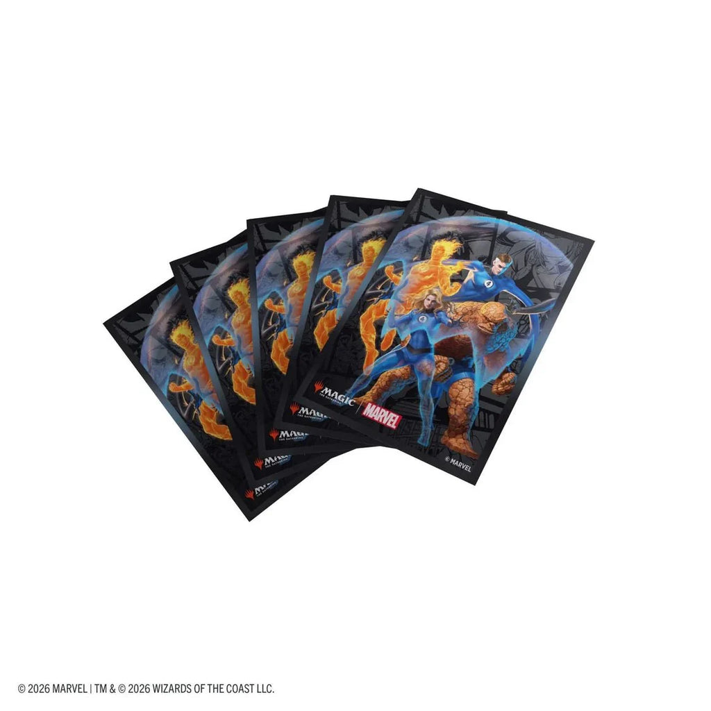 Gamegenic - Magic: The Gathering Marvel Super Heroes Premium Art Sleeves - The Fantastic Four