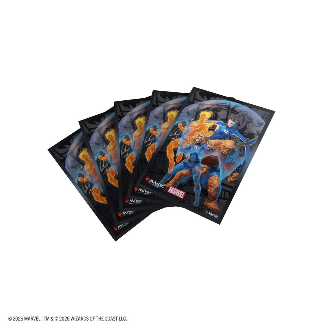 Gamegenic - Magic: The Gathering Marvel Super Heroes Premium Art Sleeves - The Fantastic Four