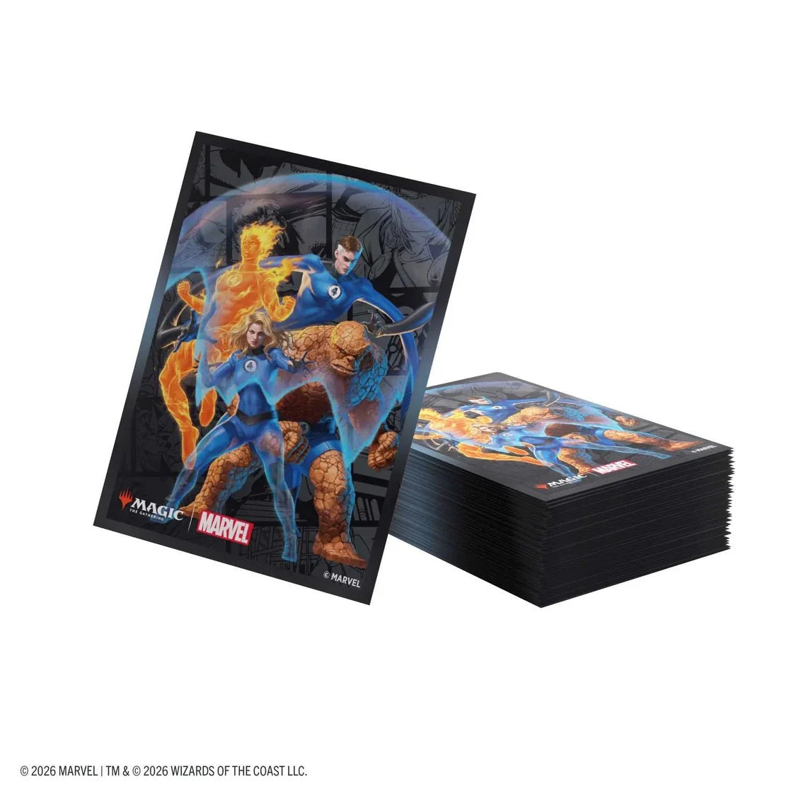 Gamegenic - Magic: The Gathering Marvel Super Heroes Premium Art Sleeves - The Fantastic Four