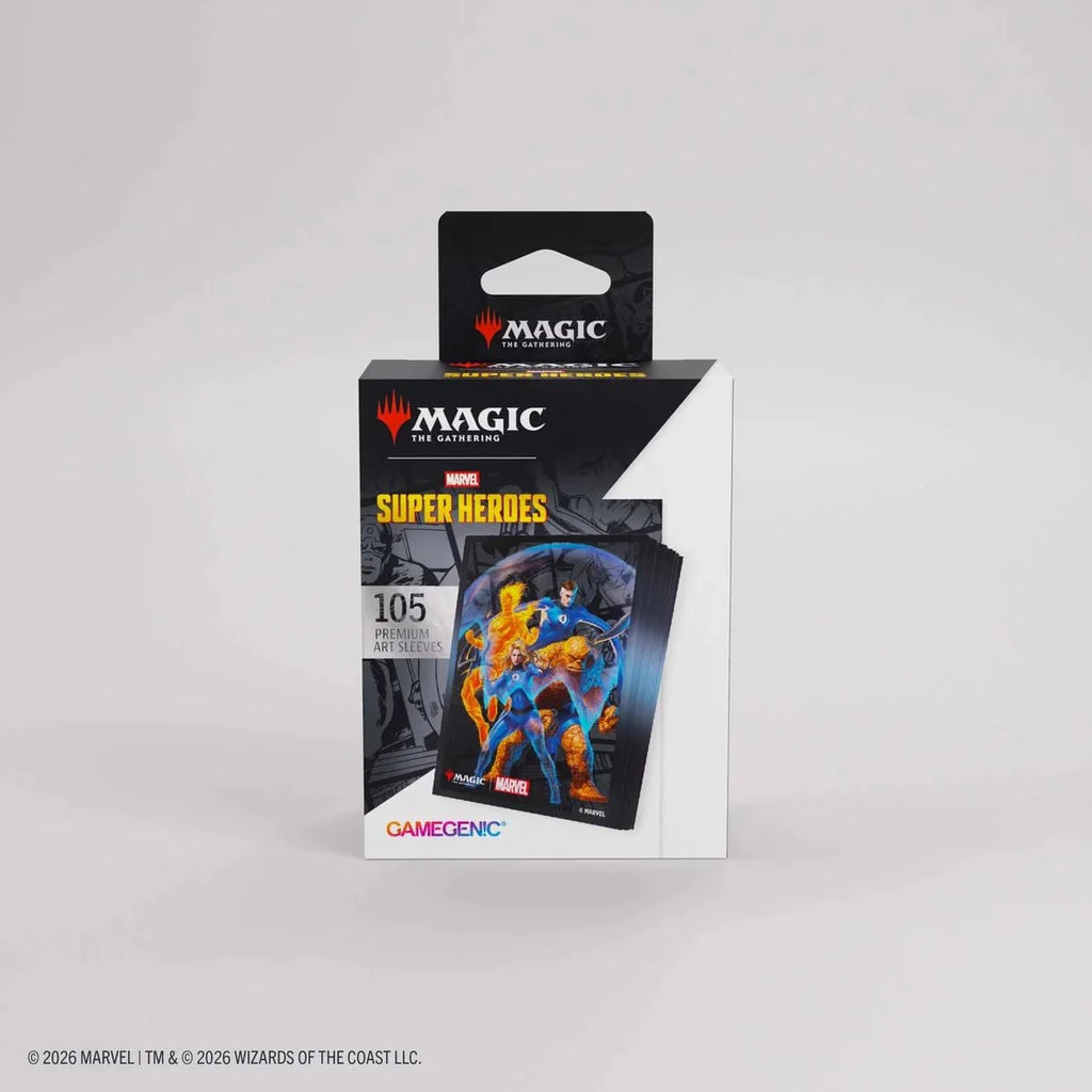 Gamegenic - Magic: The Gathering Marvel Super Heroes Premium Art Sleeves - The Fantastic Four