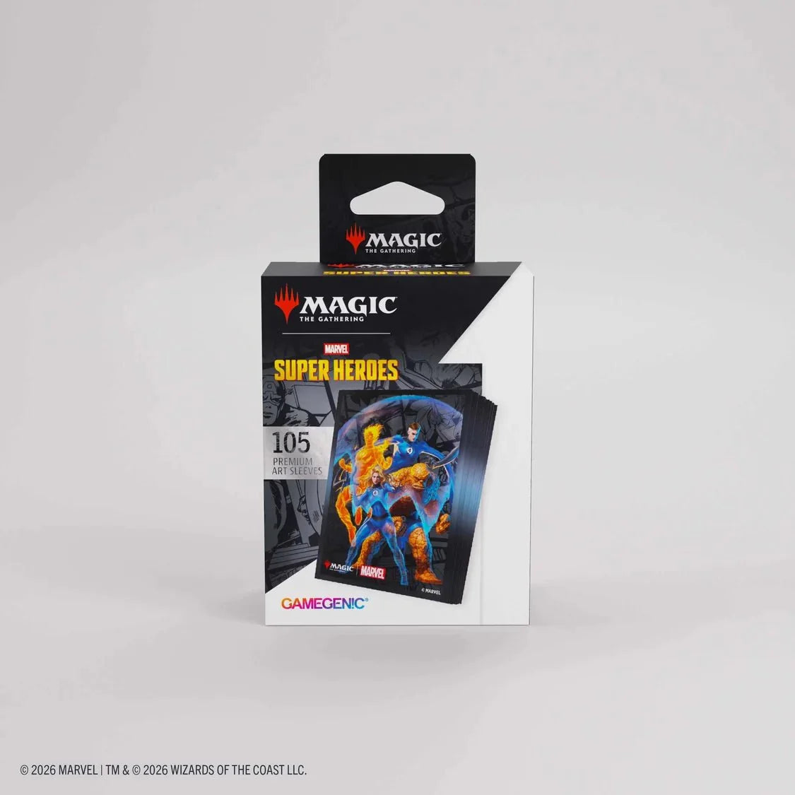 Gamegenic - Magic: The Gathering Marvel Super Heroes Premium Art Sleeves - The Fantastic Four