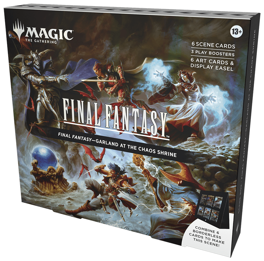 Magic The Gathering: Final Fantasy Scene Box - Garland At The Chaos Shrine