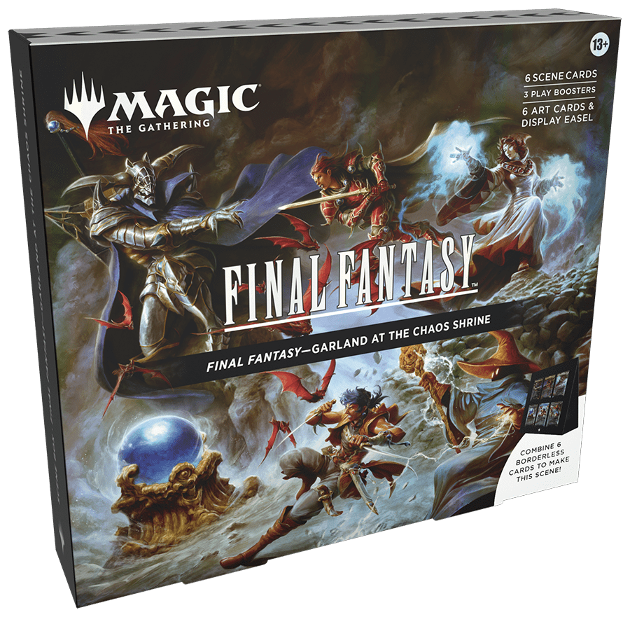 Magic The Gathering: Final Fantasy Scene Box - Garland At The Chaos Shrine