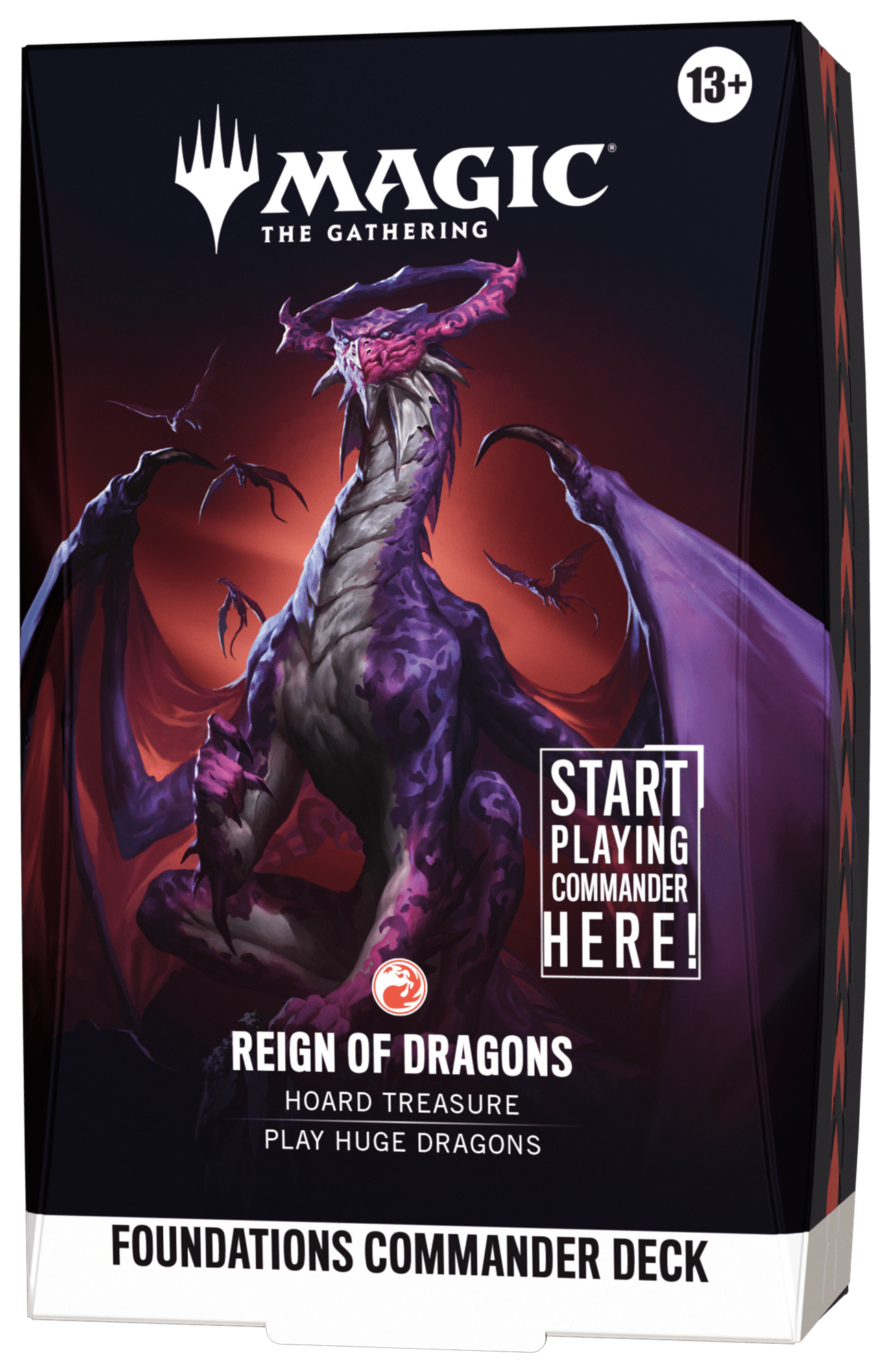 Magic: The Gathering: Foundations - Starter Commander Deck - Reign of Dragons