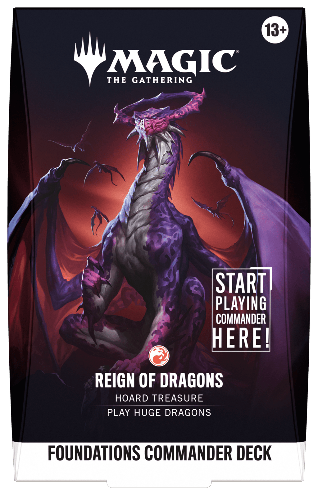 Magic: The Gathering: Foundations - Starter Commander Deck - Reign of Dragons