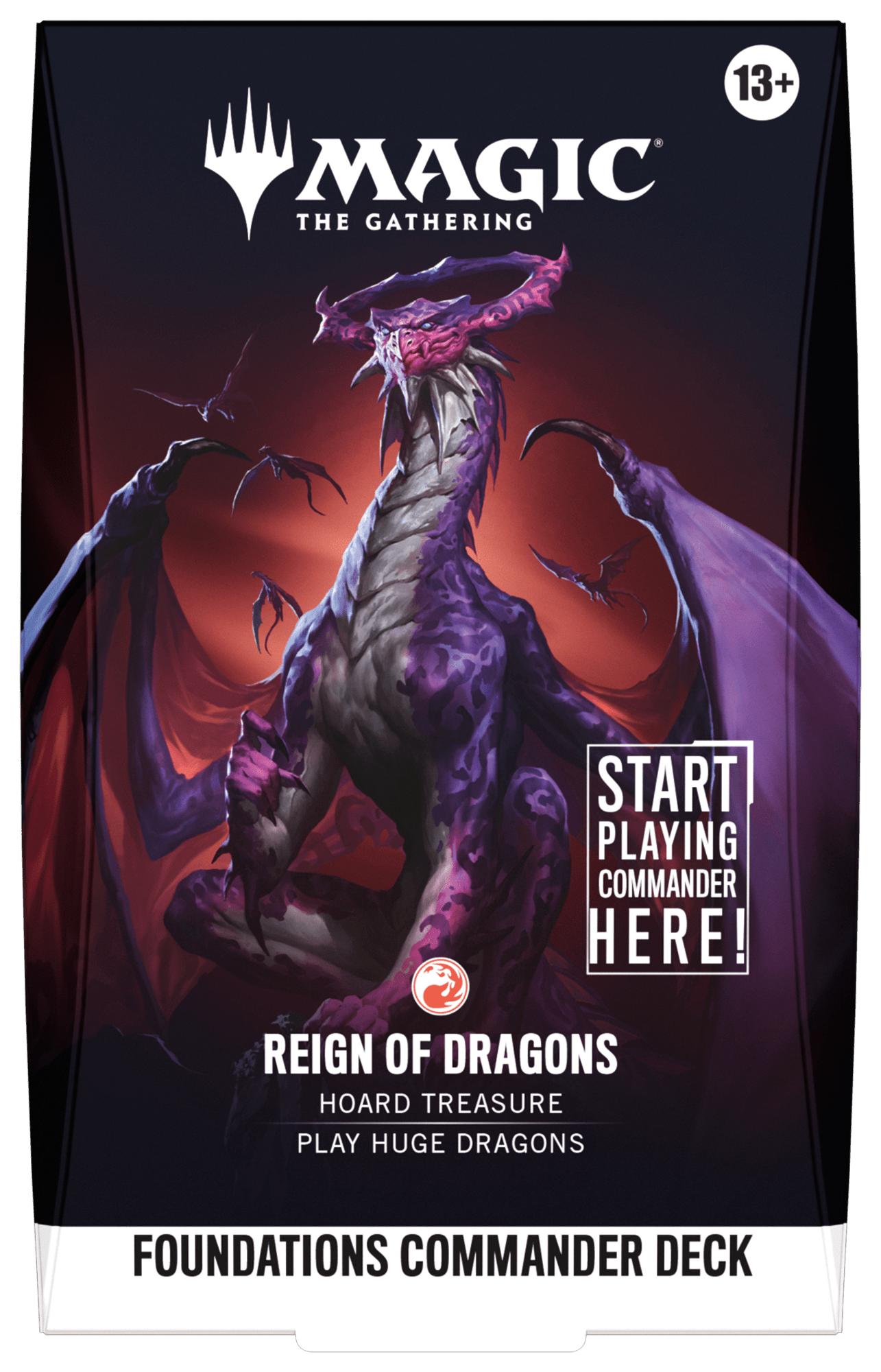 Magic: The Gathering: Foundations - Starter Commander Deck - Reign of Dragons