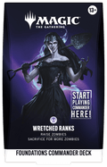 Magic: The Gathering: Foundations - Starter Commander Deck - Wretched Ranks