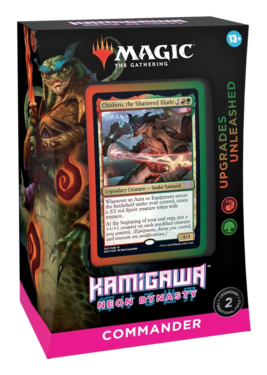 Magic: The Gathering - Kamigawa Neon Dynasty Upgrades Unleashed Commander Deck
