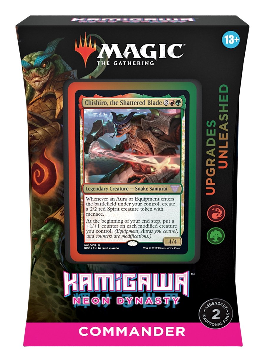 Magic: The Gathering - Kamigawa Neon Dynasty Upgrades Unleashed Commander Deck