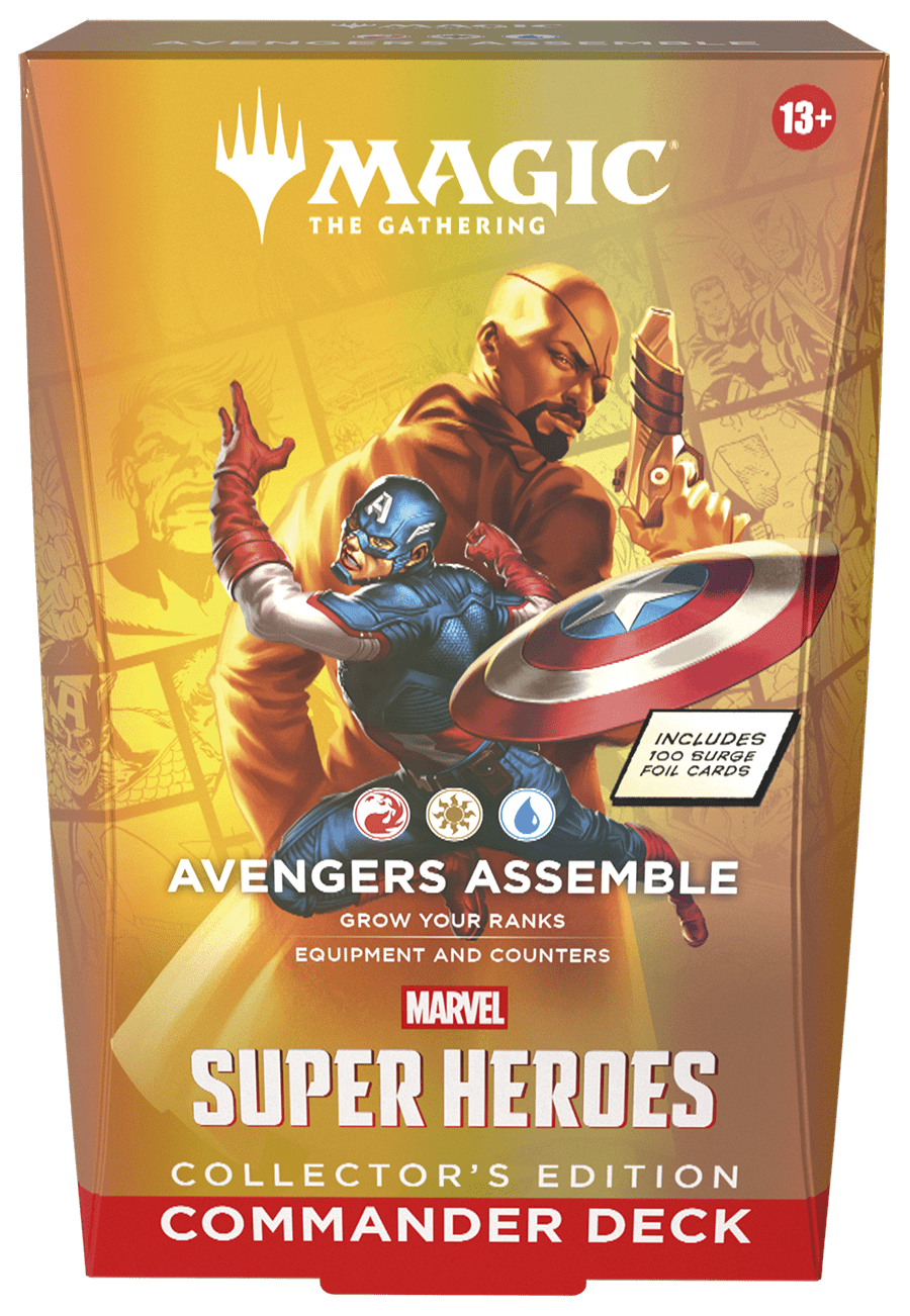 Magic: The Gathering - Marvel Super Heroes Avengers Assemble Collector Commander Deck