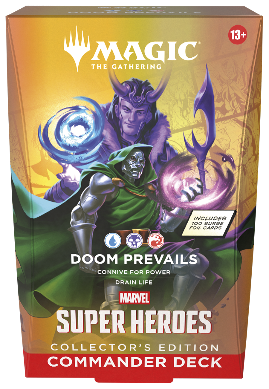 Magic: The Gathering - Marvel Super Heroes Doom Prevails Collector Commander Deck