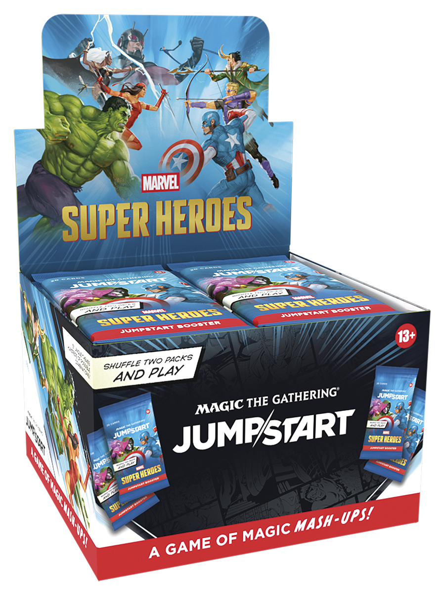 Magic: The Gathering - Marvel Super Heroes Jumpstart Booster Box