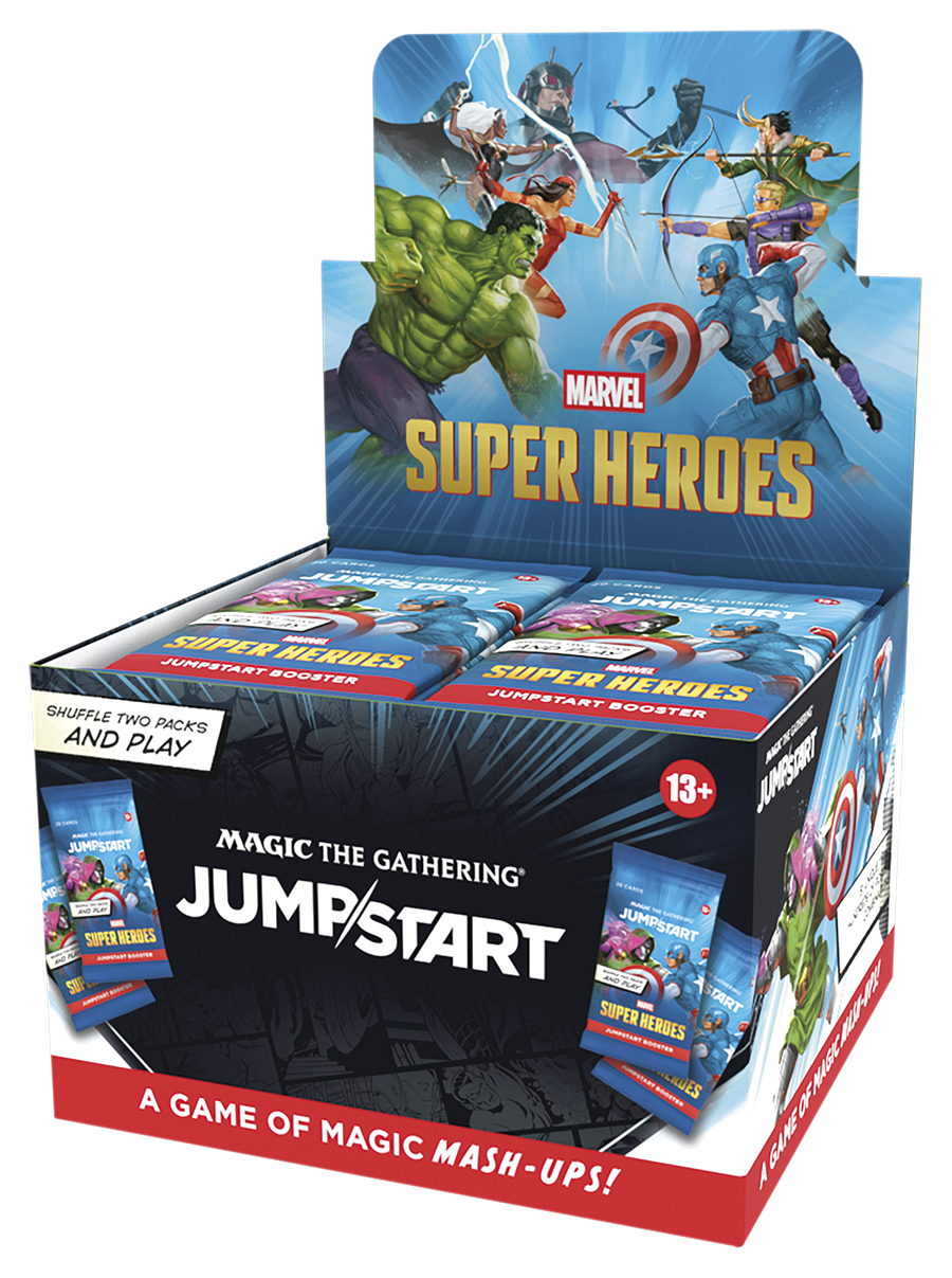 Magic: The Gathering - Marvel Super Heroes Jumpstart Booster Box