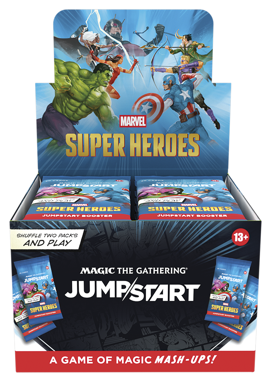 Magic: The Gathering - Marvel Super Heroes Jumpstart Booster Box