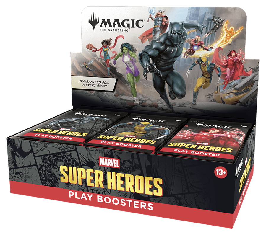 Magic: The Gathering - Marvel Super Heroes Play Booster Box
