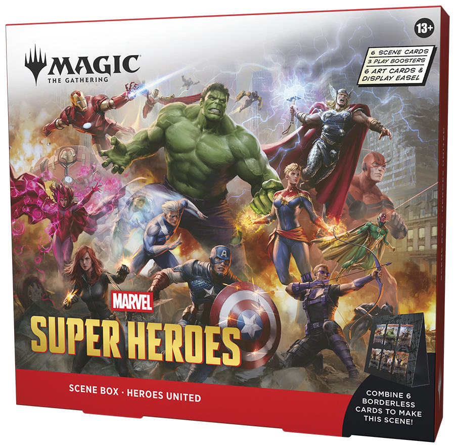 Magic The Gathering: Marvel Super Heroes Scene Box - Heroes United