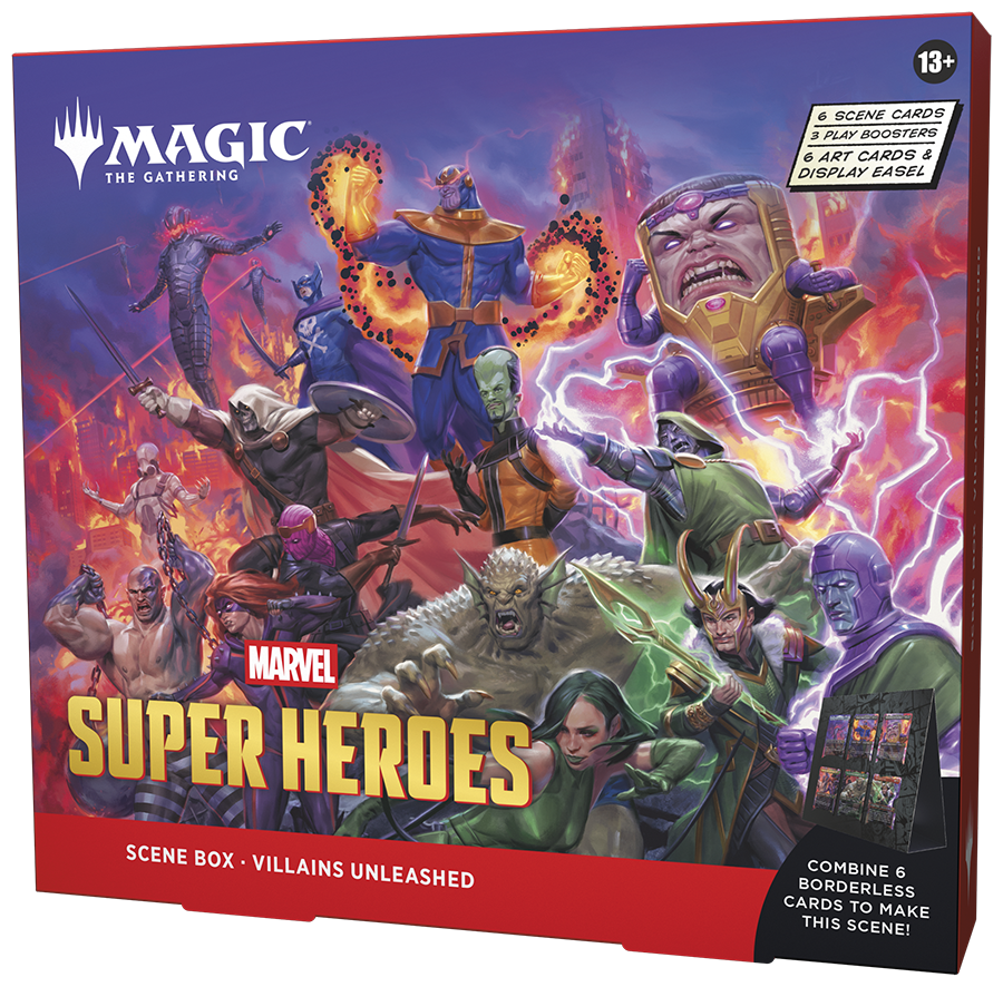 Magic The Gathering: Marvel Super Heroes Scene Box - Villains Unleashed