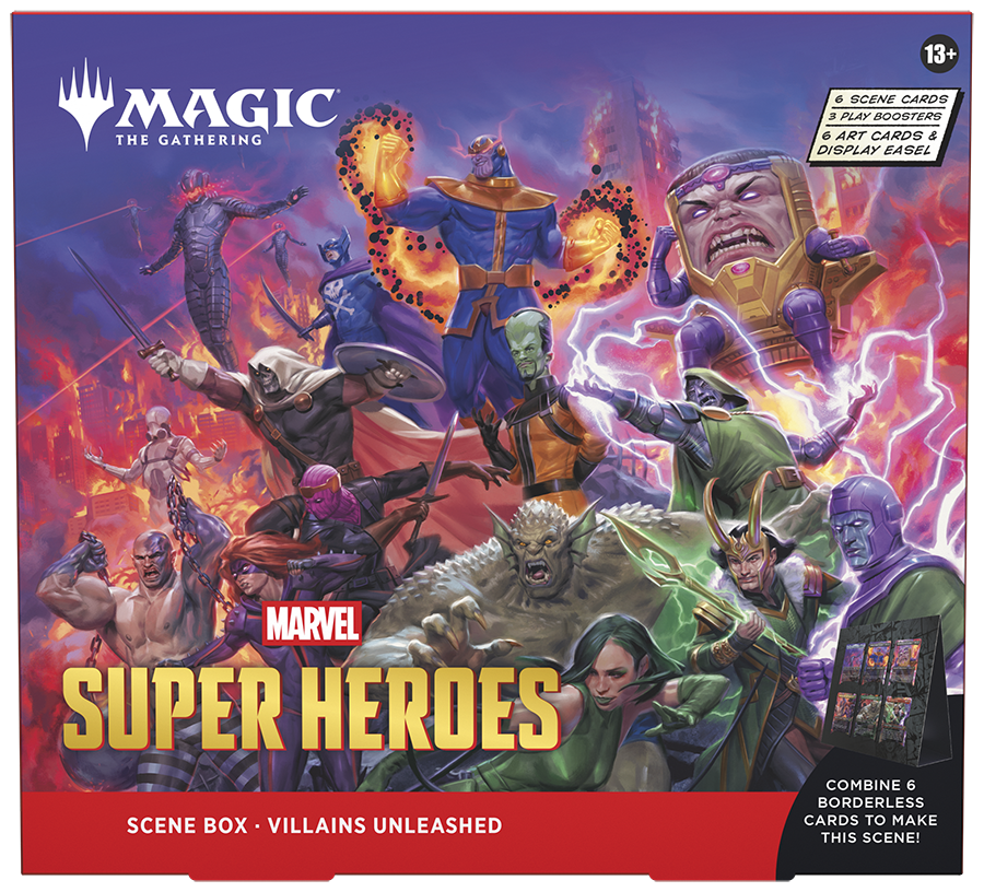 Magic The Gathering: Marvel Super Heroes Scene Box - Villains Unleashed