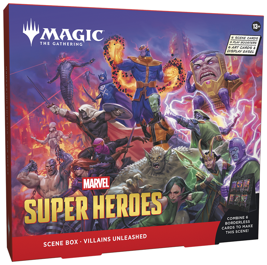 Magic The Gathering: Marvel Super Heroes Scene Box - Villains Unleashed