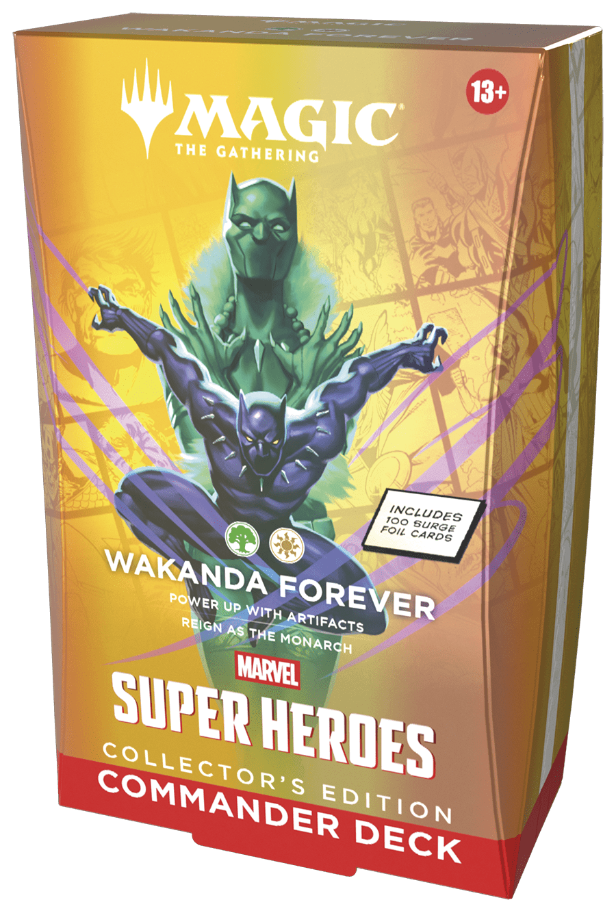 Magic: The Gathering - Marvel Super Heroes Wakanda Forever Collector Commander Deck
