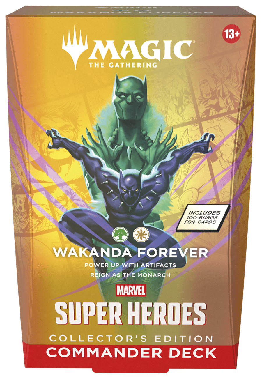 Magic: The Gathering - Marvel Super Heroes Wakanda Forever Collector Commander Deck
