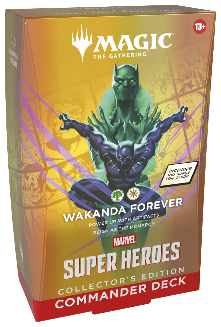 Magic: The Gathering - Marvel Super Heroes Wakanda Forever Collector Commander Deck