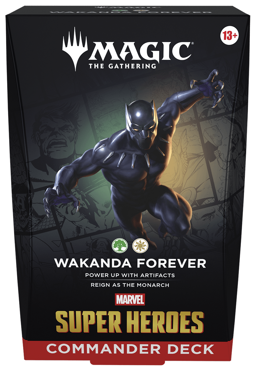 Magic: The Gathering - Marvel Super Heroes Wakanda Forever Commander Deck