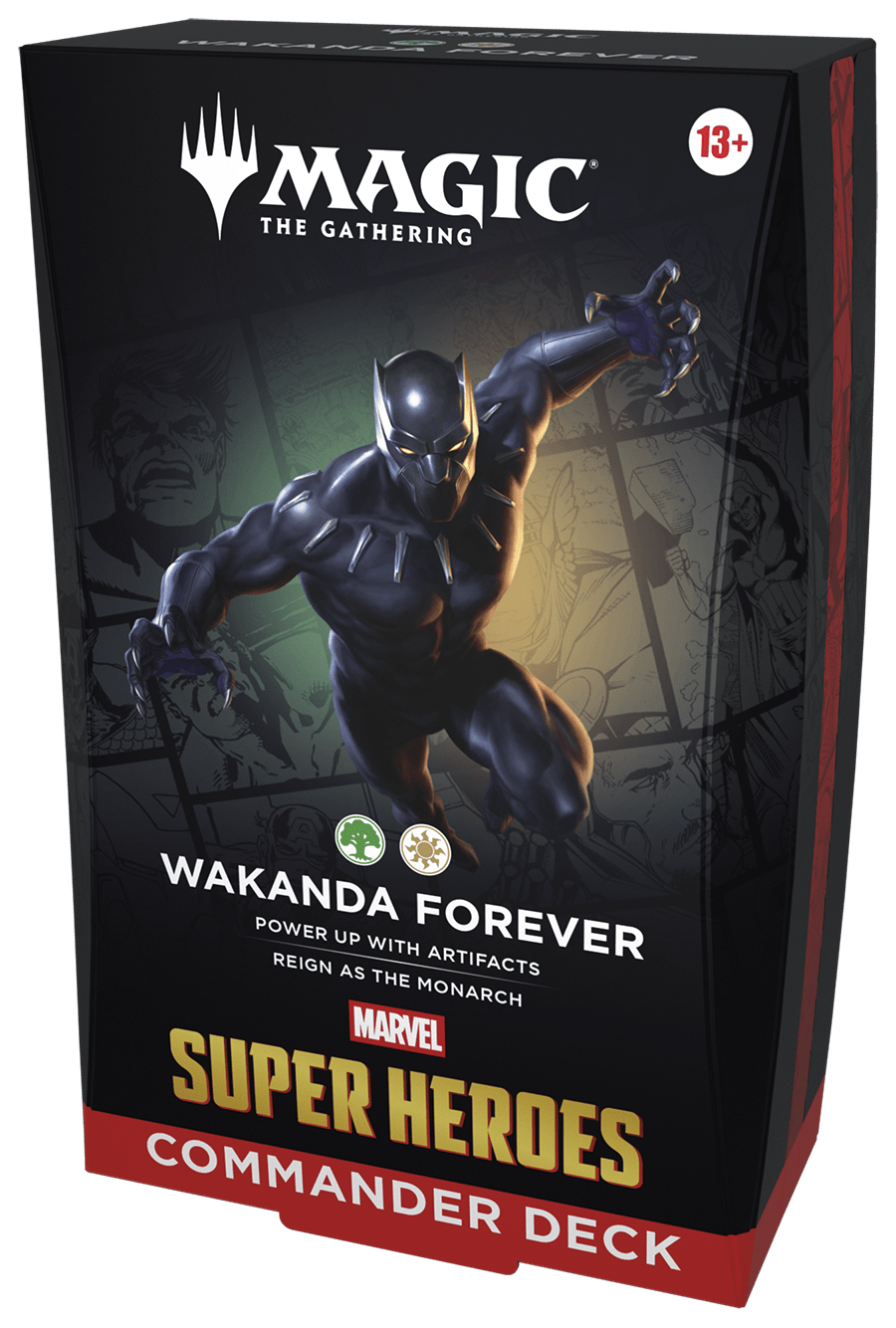 Magic: The Gathering - Marvel Super Heroes Wakanda Forever Commander Deck
